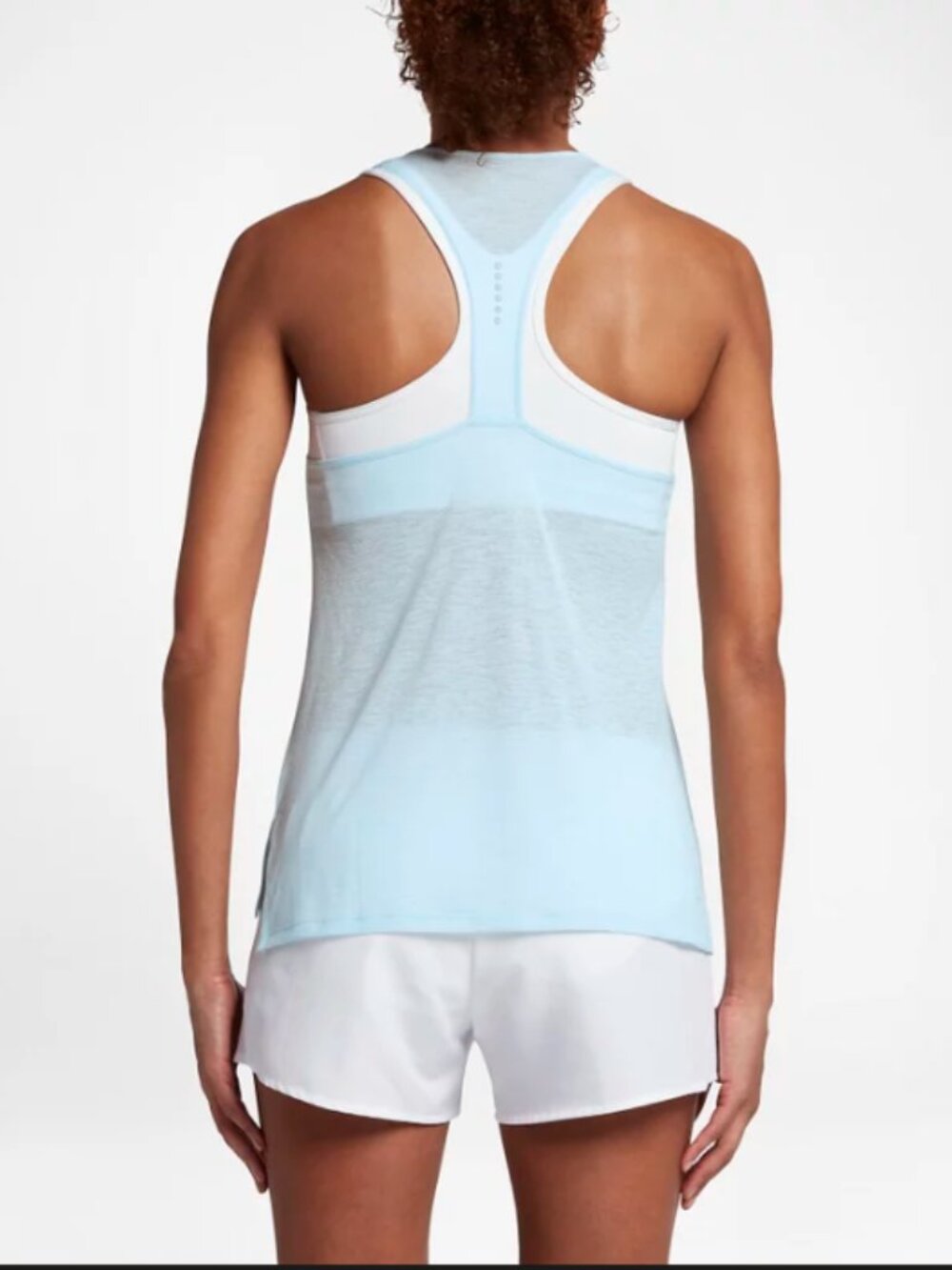 Nike Breathe Dri-Fit Loose Training Tank Top – Women – Pale Light Blue - NWT